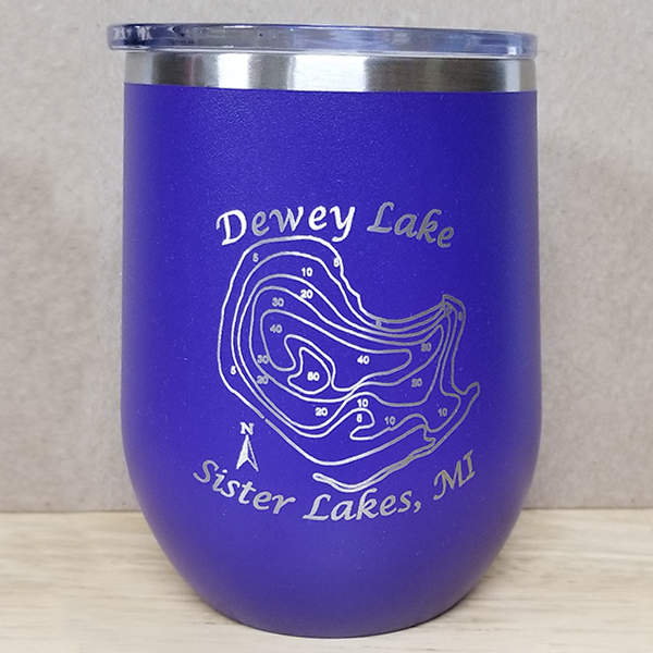 12oz Purple Wine Cup Image