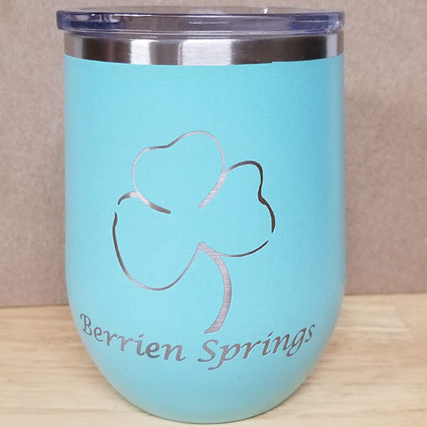 12oz Teal Wine Cup Image