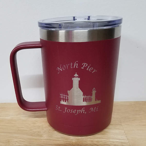 15oz Maroon Mug Image
